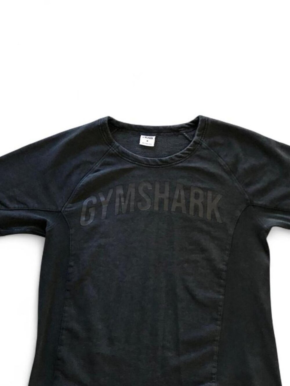 Gymshark Power Heavy Men’s M Black Shirt Gym Wear Sport Tee